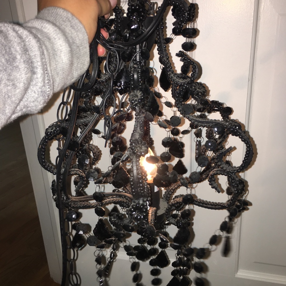 Decor black hanging lantern